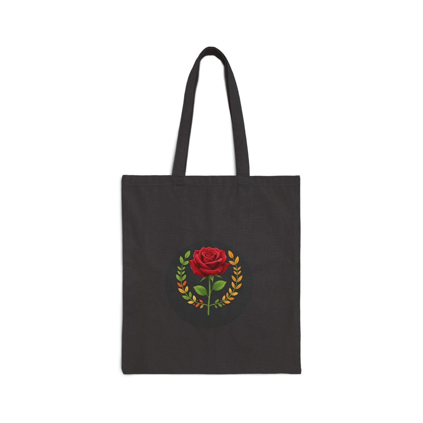 Rose Embroidered  Tote Bag