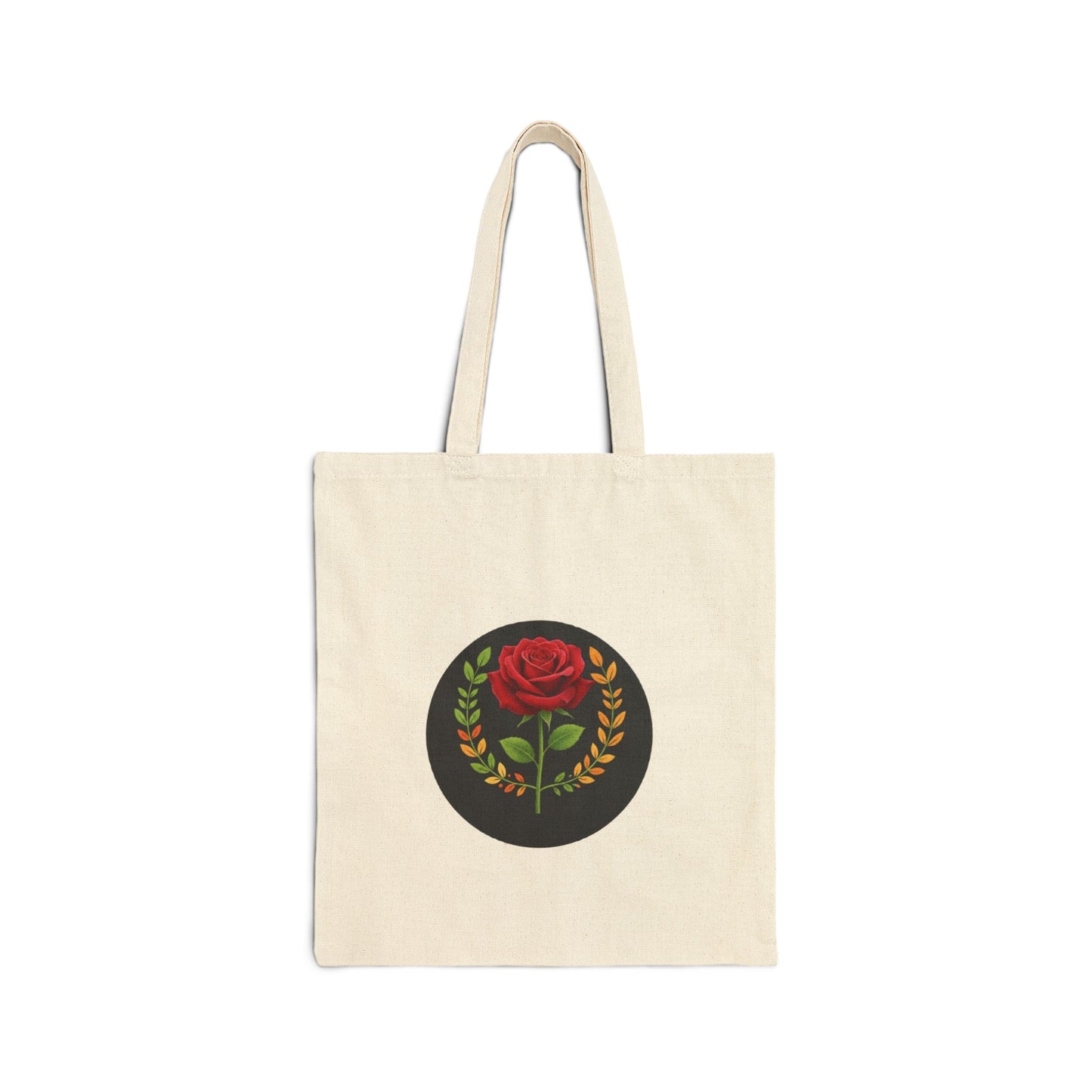 Rose Embroidered  Tote Bag
